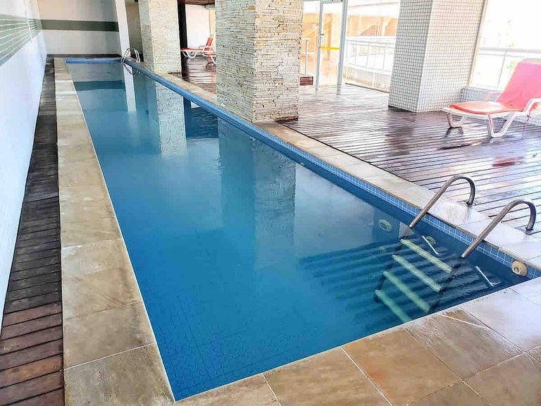 Resort/Beira-Mar/2suites/Piscina-aquecida/Enxoval