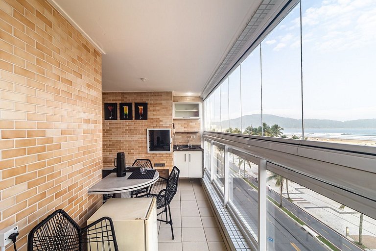 Resort/Beira-Mar/2suites/Piscina-aquecida/Enxoval
