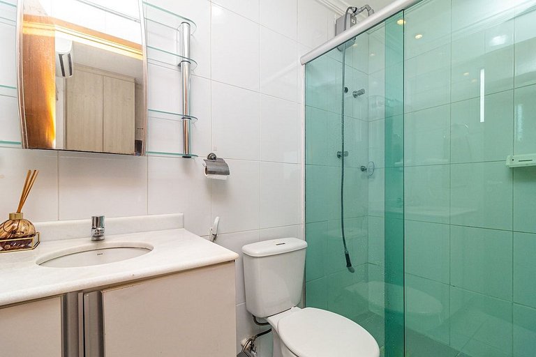 Resort/Beira-Mar/2suites/Piscina-aquecida/Enxoval