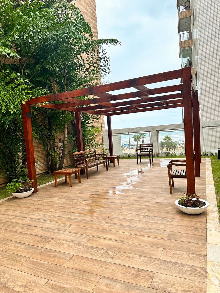 Resort/Beira-Mar/2suites/Piscina-aquecida/Enxoval