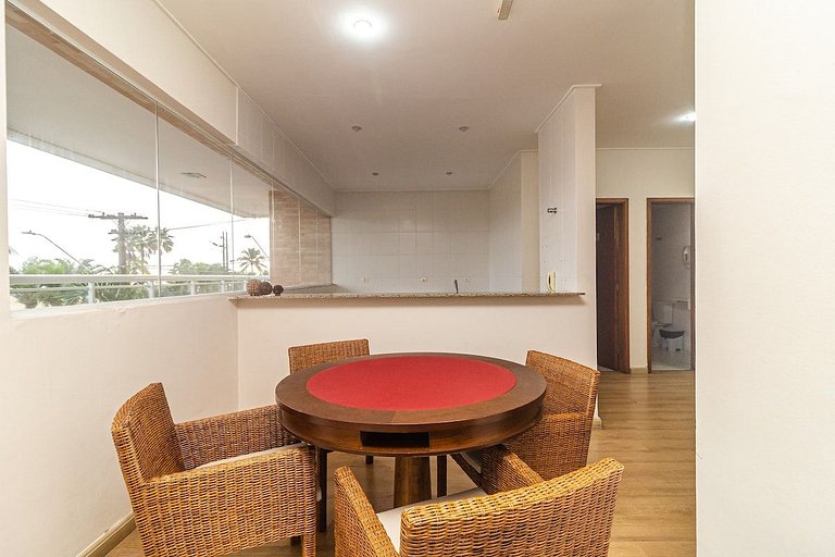 Resort/Beira-Mar/2suites/Piscina-aquecida/Enxoval