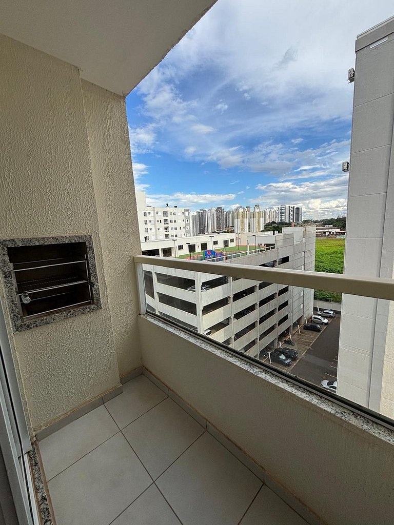Gleba-1/novo-Ar/piscina/Andar-alto/Churrasqueira
