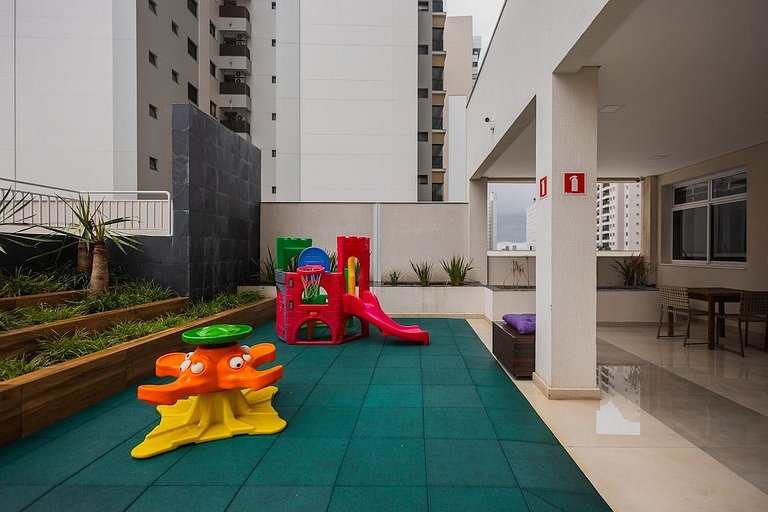 Gleba-Luxo/Ar-sala e quarto/Lava-seca/200m-Aurora