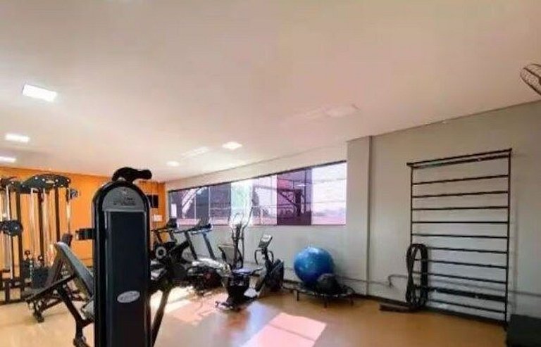 Gleba novíssimo com ar, piscina, academia
