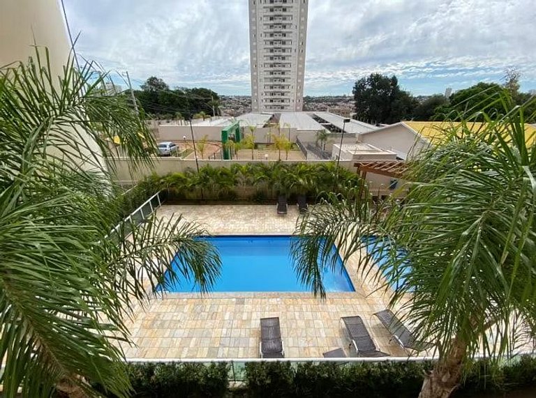 Gleba novíssimo com ar, piscina, academia