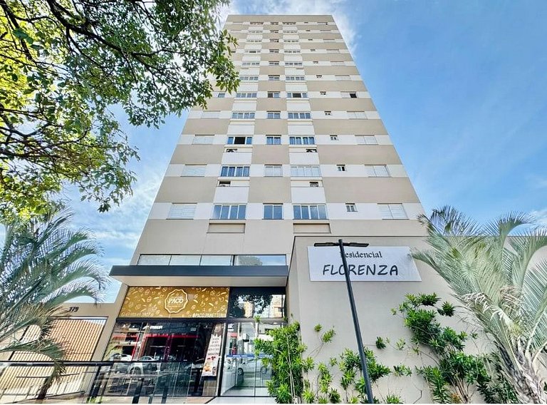 Central Novíssimo | 2 Qtos Ar Q/F + Lava e Seca