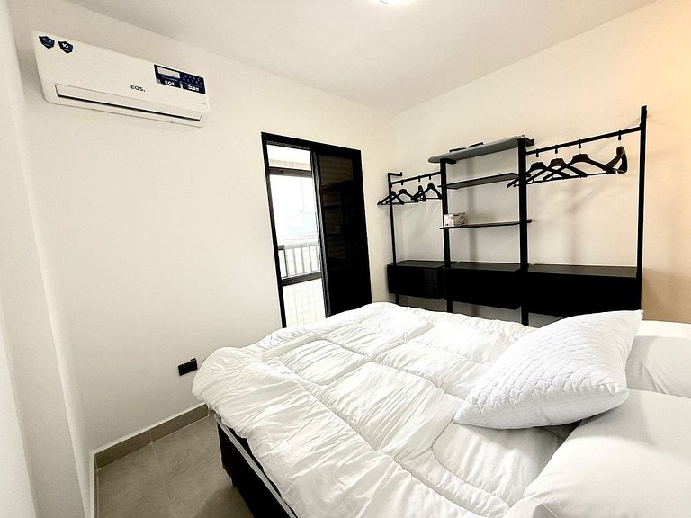 Guilhermina novo,100% climatizado e churrasqueira