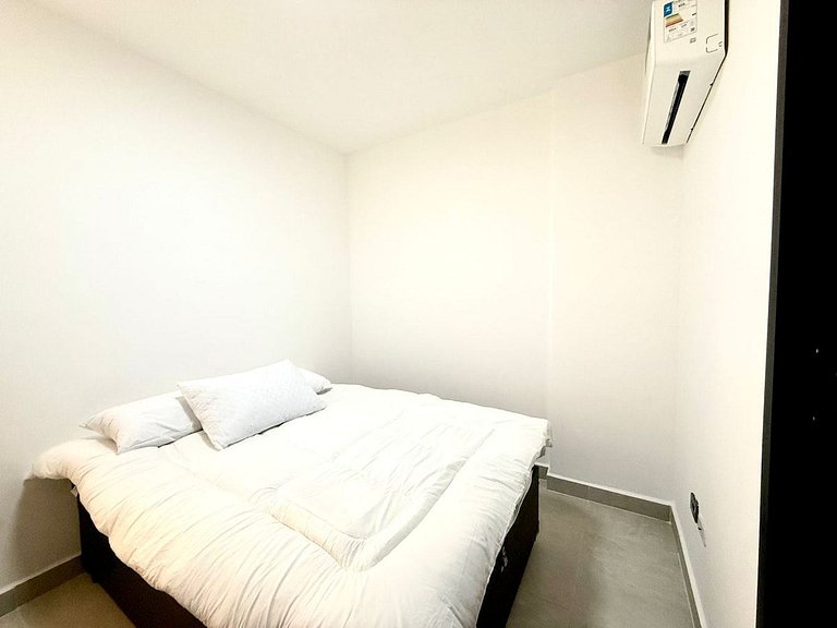 Guilhermina novo,100% climatizado e churrasqueira