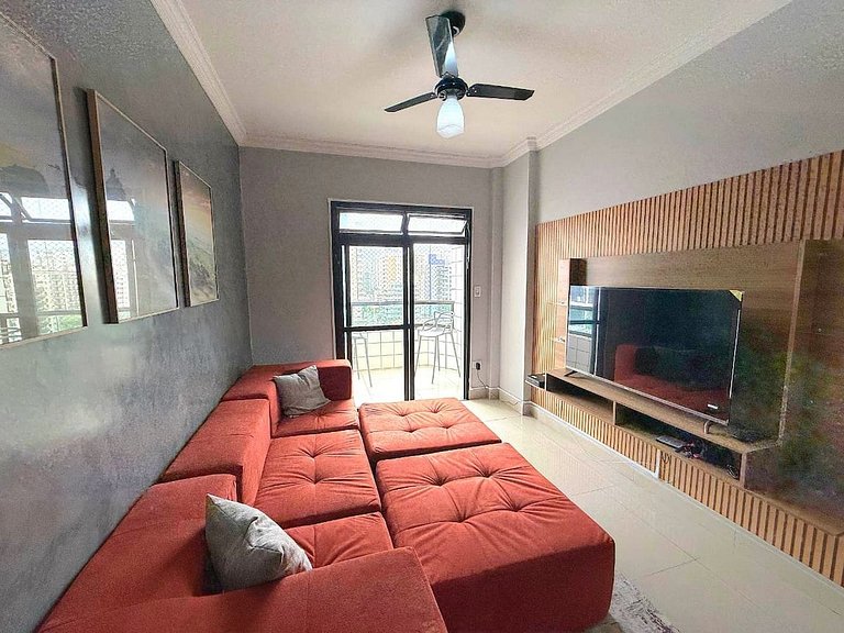 Triplex 100m da praia Aviação |Vista Mar e Churras