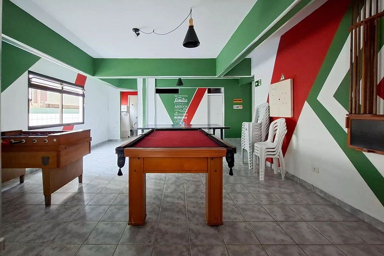 Triplex 100m da praia Aviação |Vista Mar e Churras