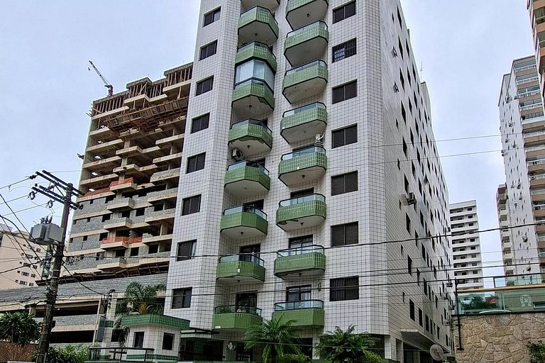 Triplex 100m da praia Aviação |Vista Mar e Churras