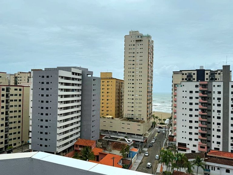 Triplex 100m da praia Aviação |Vista Mar e Churras