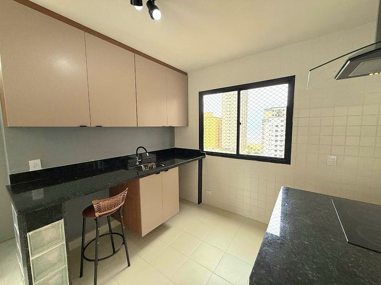 Triplex 100m da praia Aviação |Vista Mar e Churras