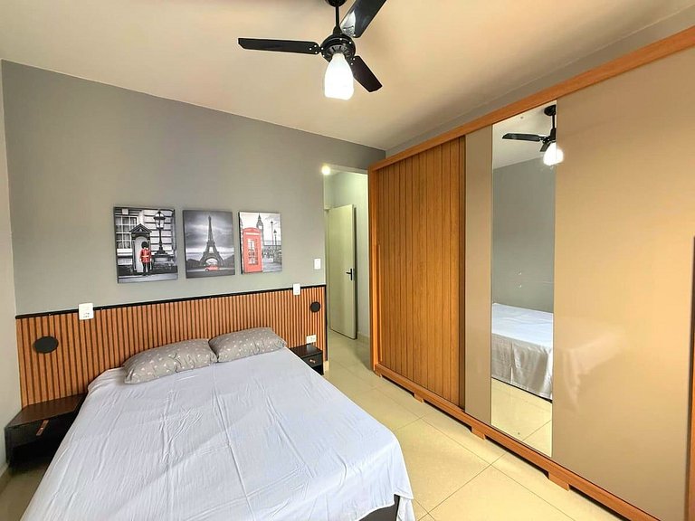 Triplex 100m da praia Aviação |Vista Mar e Churras