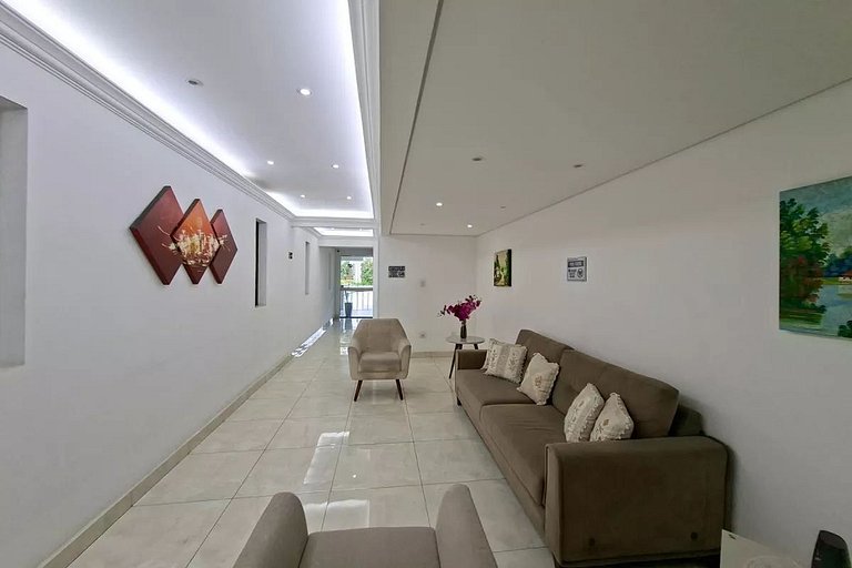 Triplex 100m da praia Aviação |Vista Mar e Churras