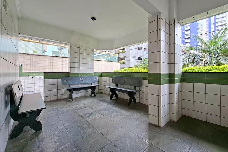 Triplex 100m da praia Aviação |Vista Mar e Churras